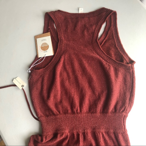 Anthro Daily Practice Sweater Knit Jumpsuit S M - Picture 8 of 14